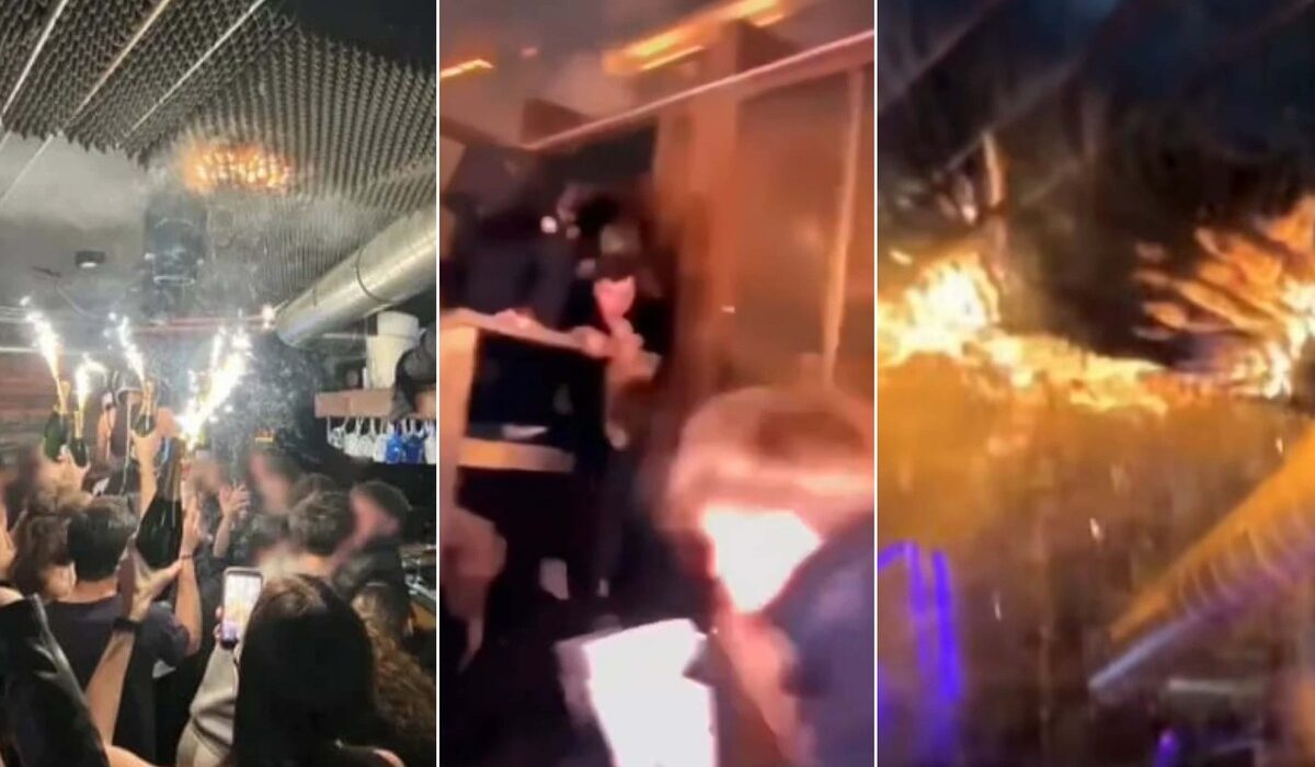 Ίσως το πιο τραγικό στην … τραγωδία του Κραν Μοντανά: Κάποιοι κατέγραφαν με τα κινητά τη φωτιά σχεδόν ανύποπτοι για την επερχόμενη καταστροφή