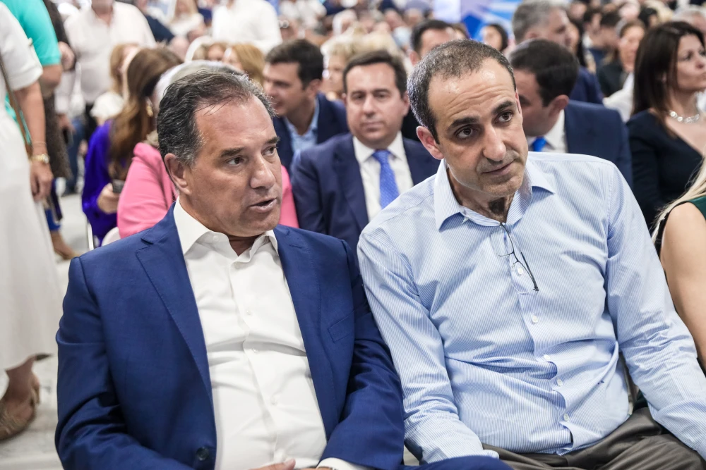 Εκδηλώθηκε! Ο Άδωνης Γεωργιάδης έδωσε συγχαρητήρια για την Belhara  στον … Γρηγόρη Δημητριάδη!