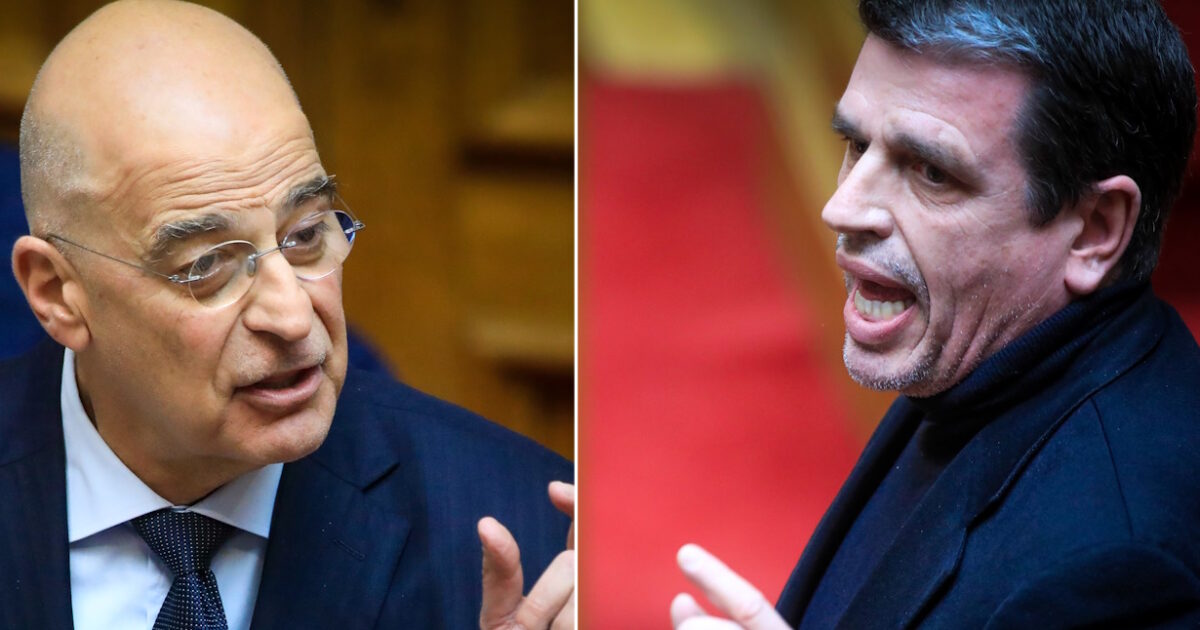 Η «γαλάζια» κόντρα Καιρίδη – Δένδια συνεχίστηκε και στο καφενείο της Βουλής: «Εγώ δεν είμαι Μπογδάνος»