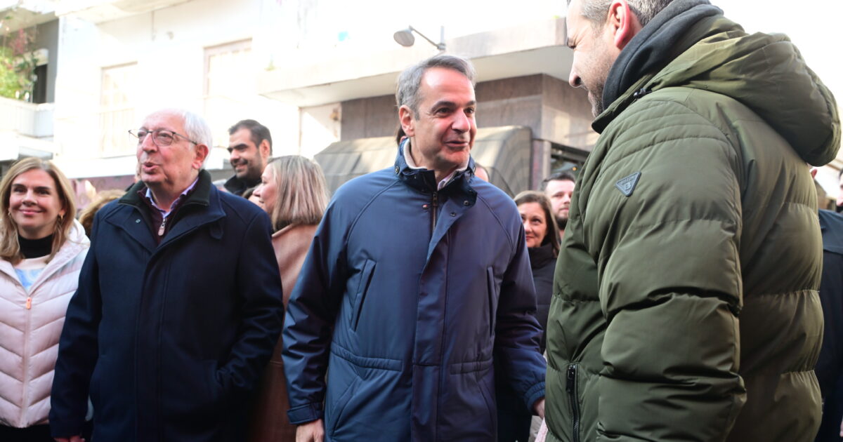 Κυριάκος Μητσοτάκης από το Μαρούσι: «Χρέος μας να κρατάμε ασφαλές το σκάφος της πατρίδας»