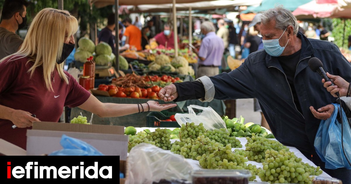 Αλλάζουν οι λαϊκές αγορές μετά τη συμφωνία παραγωγών-Θεοδωρικάκου -Γιατί τις προτιμούν 8 στους 10 καταναλωτές