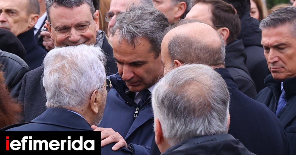 Το τελευταίο αντίο στον Νίκο Στασινόπουλο της Βιοχάλκο -Παρών ο Κυριάκος Μητσοτάκης [εικόνες & βίντεο]