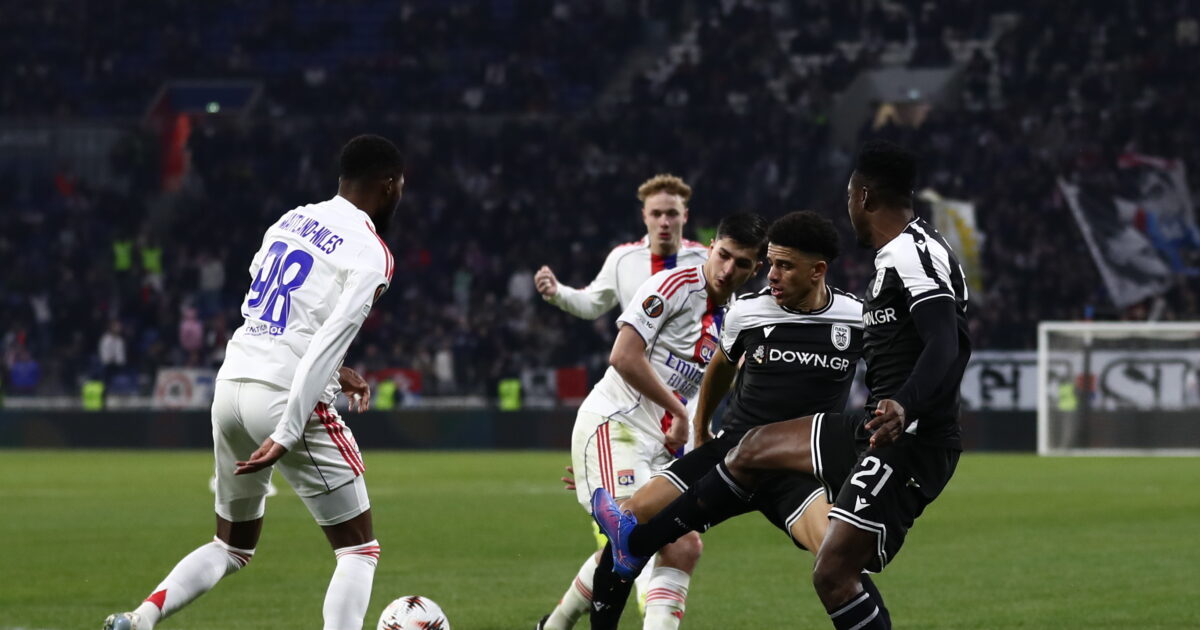 Λιόν – ΠΑΟΚ 4-2: «Λύγισε» στη «σκιά» της τραγωδίας και θα παίξει στα playoffs του Europa League