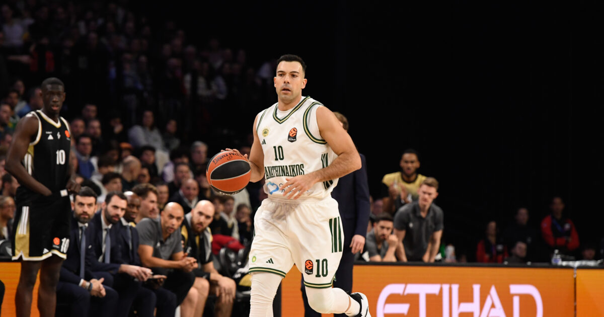 Ο Κώστας Σλούκας αναδείχθηκε MVP της 25ης αγωνιστικής της Euroleague