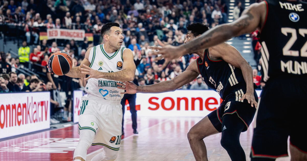 Ο Κώστας Σλούκας έφτασε τις 2.000 ασίστ στη Euroleague