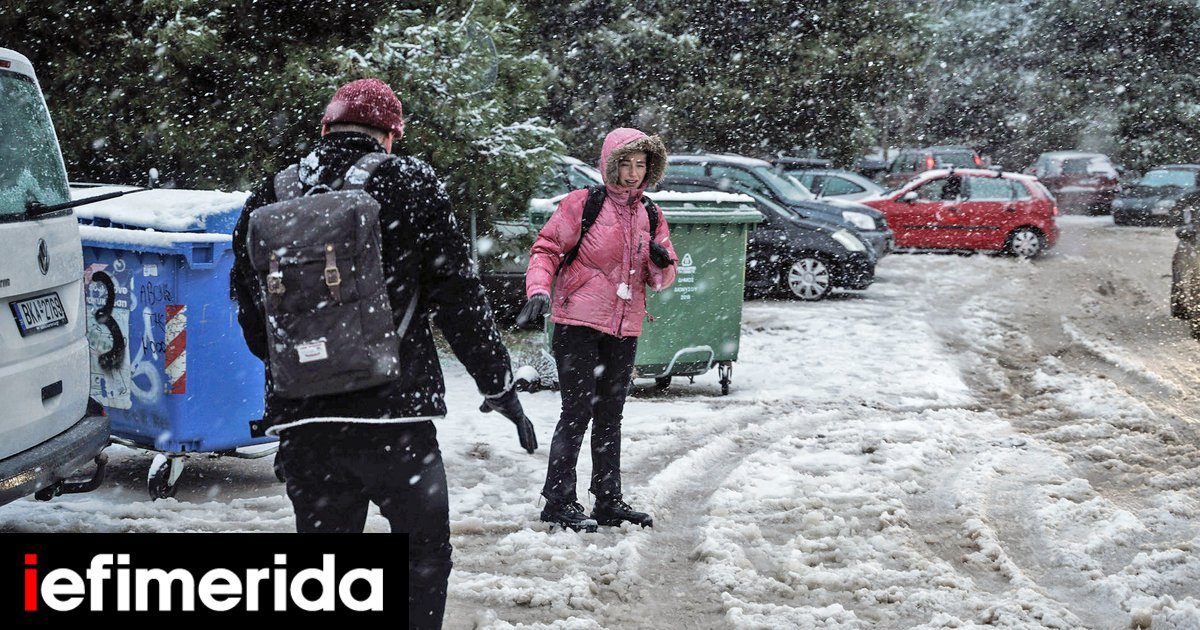Επιστρέφει η κακοκαιρία το Σάββατο -Στην κατάψυξη η χώρα τη Δευτέρα, πού αναμένονται χιόνια, η διαφωνία των μετεωρολόγων