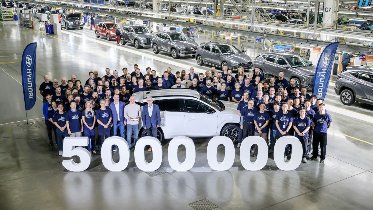 Hyundai: Αριθμός-ορόσημο για την παραγωγή στην Τσεχία