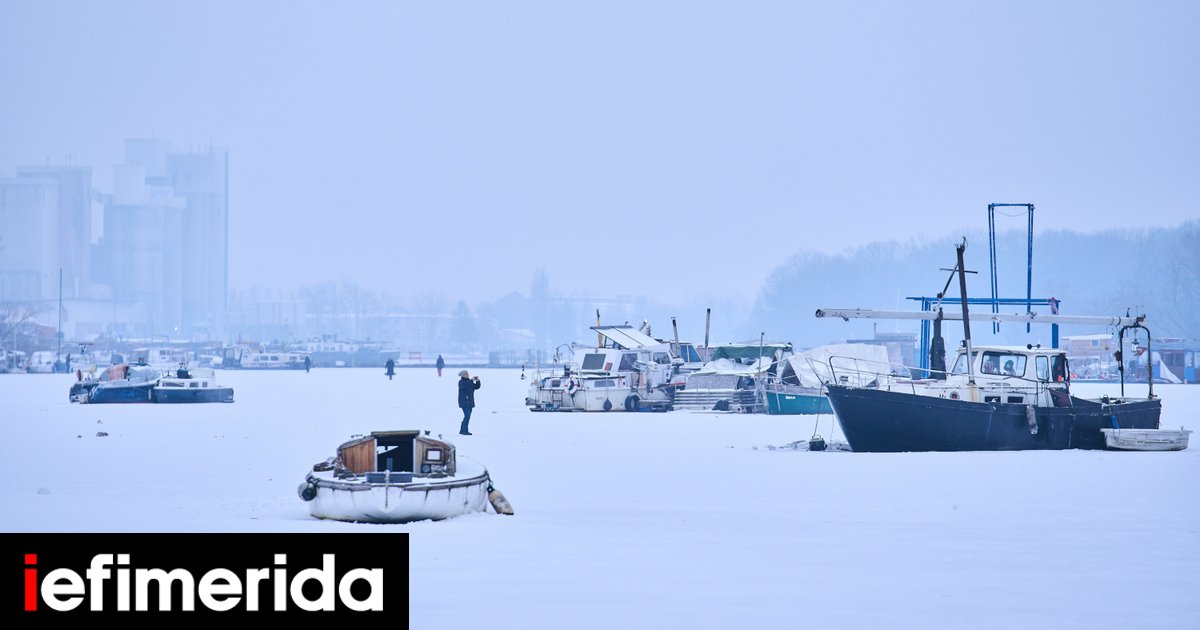 Ασύλληπτες εικόνες σπάνιας ομορφιάς από Βερολίνο και Κοπεγχάγη -Πάγωσαν λίμνες και κανάλια, πάγος κάλυψε τα πάντα
