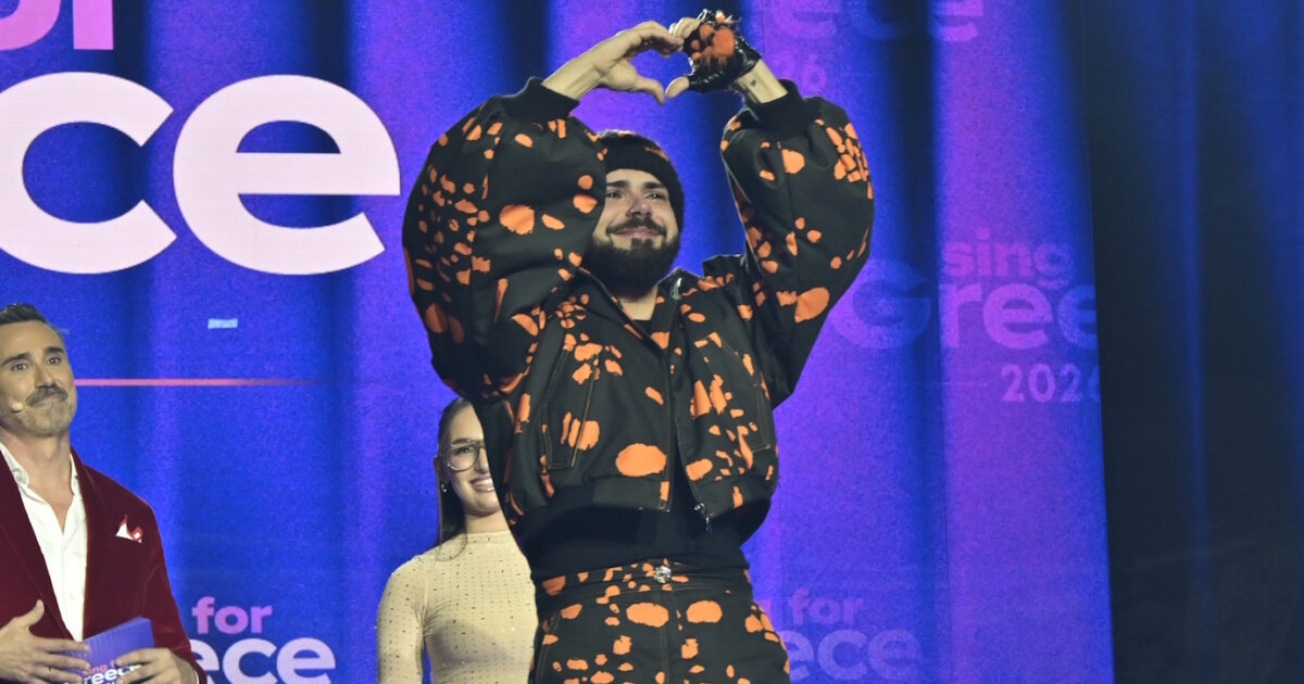 Eurovision 2026: Ο Akylas κέρδισε στον ελληνικό τελικό με το τραγούδι «Ferto» και έκλαψε από χαρά