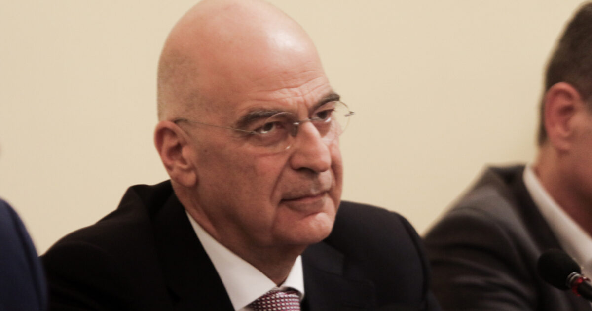 Νίκος Δένδιας από Ουάσινγκτον: Η «Γαλάζια Πατρίδα» δεν βοηθά στον διάλογο με την Τουρκία