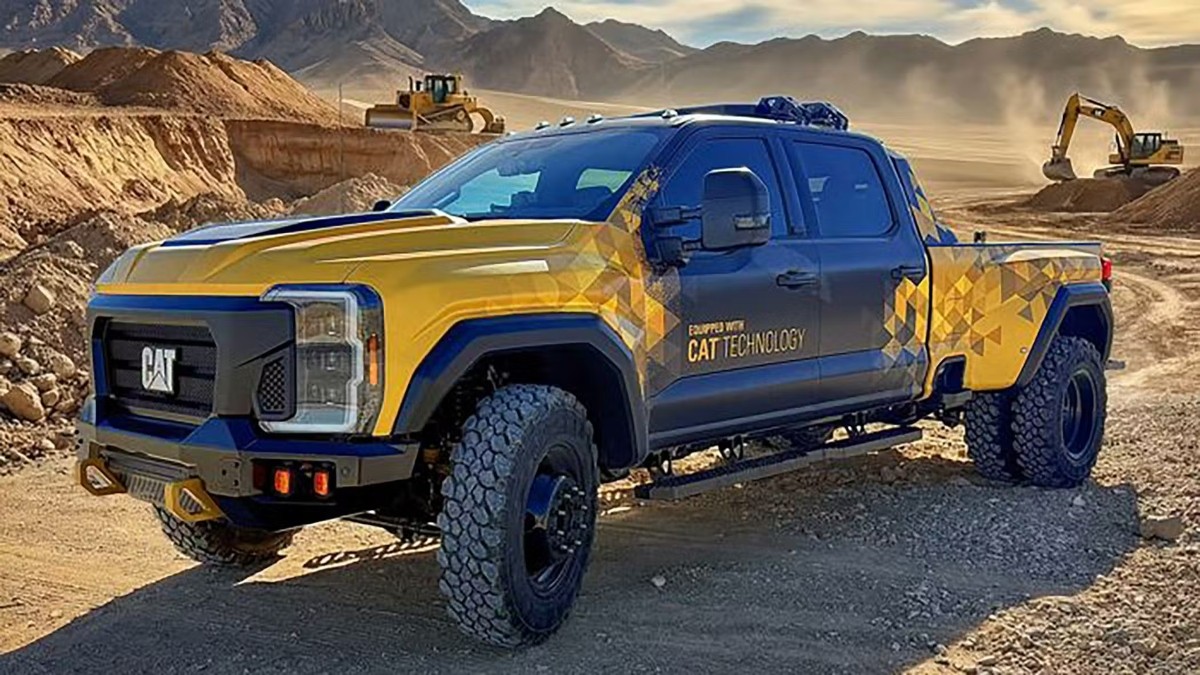 Η Caterpillar ετοιμάζει το πρώτο της pick-up