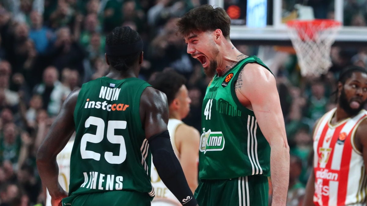 Παναθηναϊκός – Ερυθρός Αστέρας 82-74: Άργησε, αλλά «ξύπνησε» την κατάλληλη στιγμή