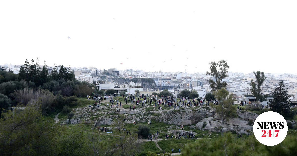 Αιματηρή συμπλοκή με τραυματίες στον λόφο του Φιλοπάππου