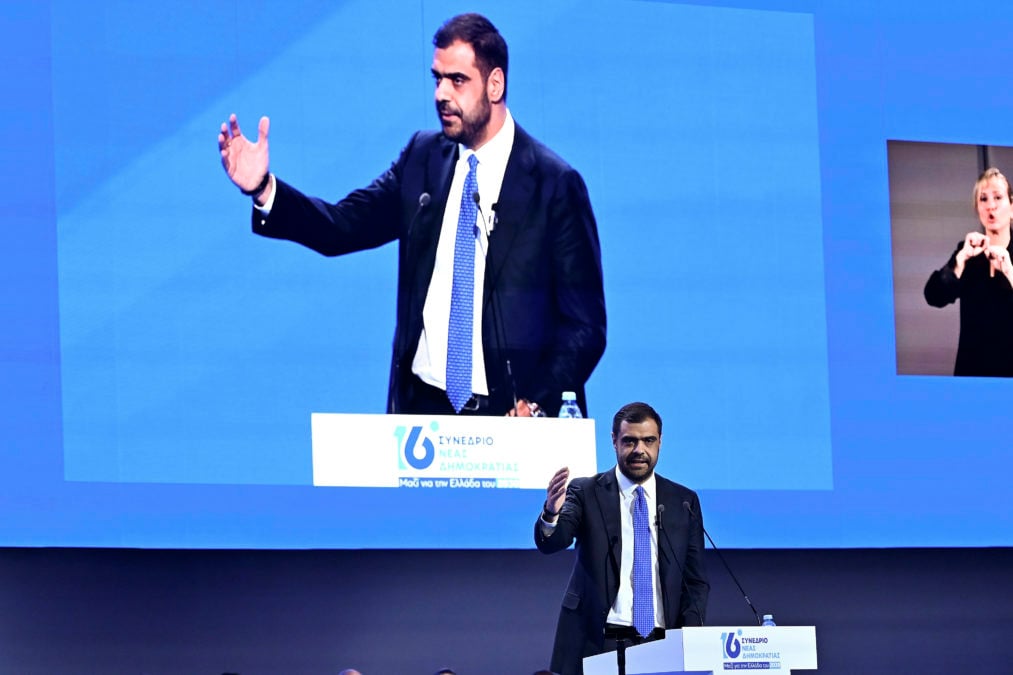 Συνέδριο ΝΔ – Μαρινάκης: «Η ιστορία έγραψε πως η ΝΔ ήταν πάντα στη σωστή πλευρά των εξελίξεων»