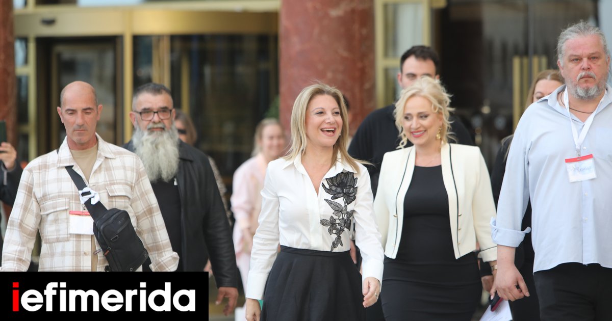 Μαρία Καρυστιανού: Ποιοι πήγαν στην παρουσίαση του κόμματος, ο Ψωμιάδης, ο γιος της Βασιλικής Θάνου -Ποια ήταν η ξανθιά γυναίκα δίπλα της