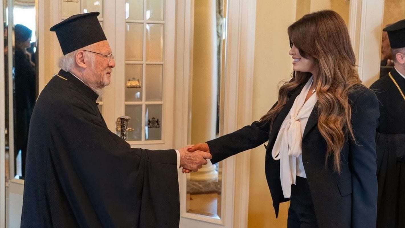 Κίμπερλι Γκιλφόιλ: Συναντήθηκε με τον Οικουμενικό Πατριάρχη Βαρθολομαίο