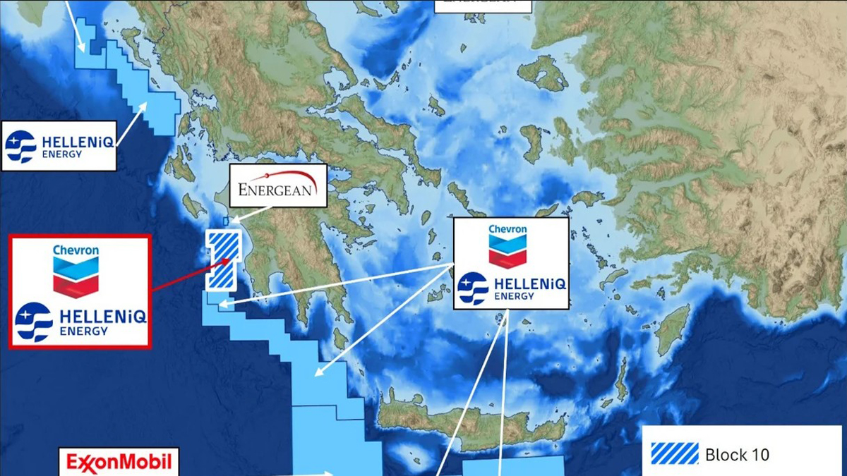 Chevron: Με 70% στο οικόπεδο 10 για υδρογονάνθρακες