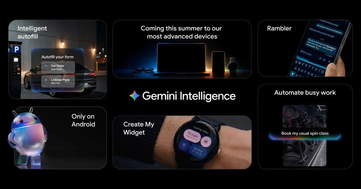 Gemini Intelligence: Η νέα γενιά AI που αυτοματοποιεί το Android!