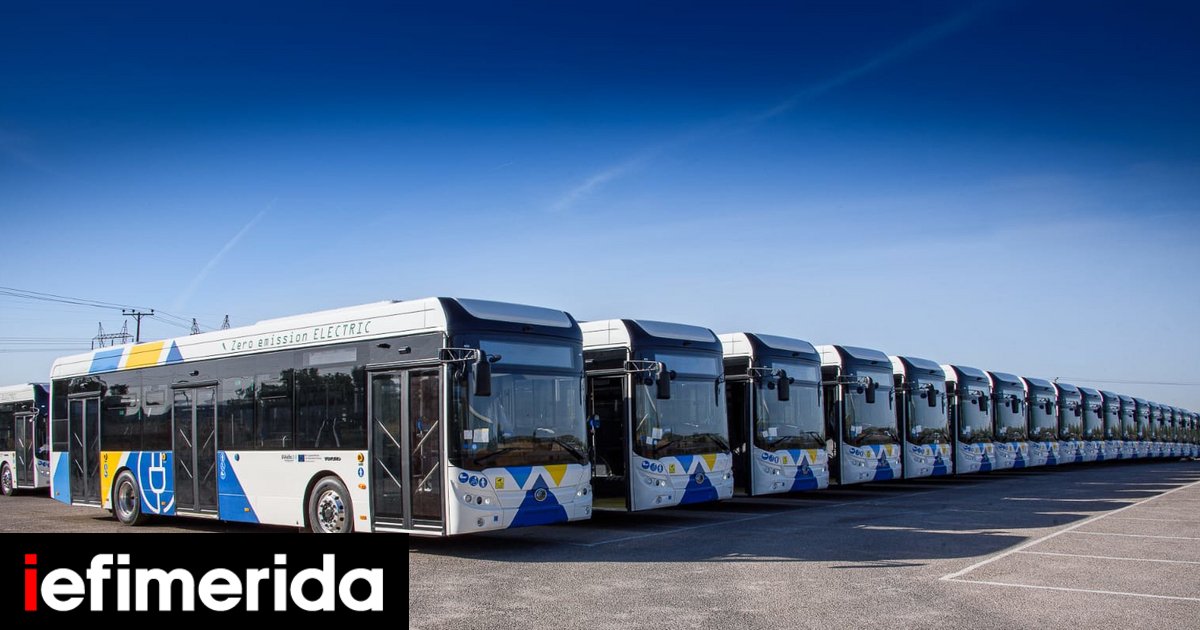 Κυρανάκης: Στην Αθήνα 1.076 νέα λεωφορεία -Ανανέωση οχημάτων άνω του 80%, δείτε φωτογραφίες