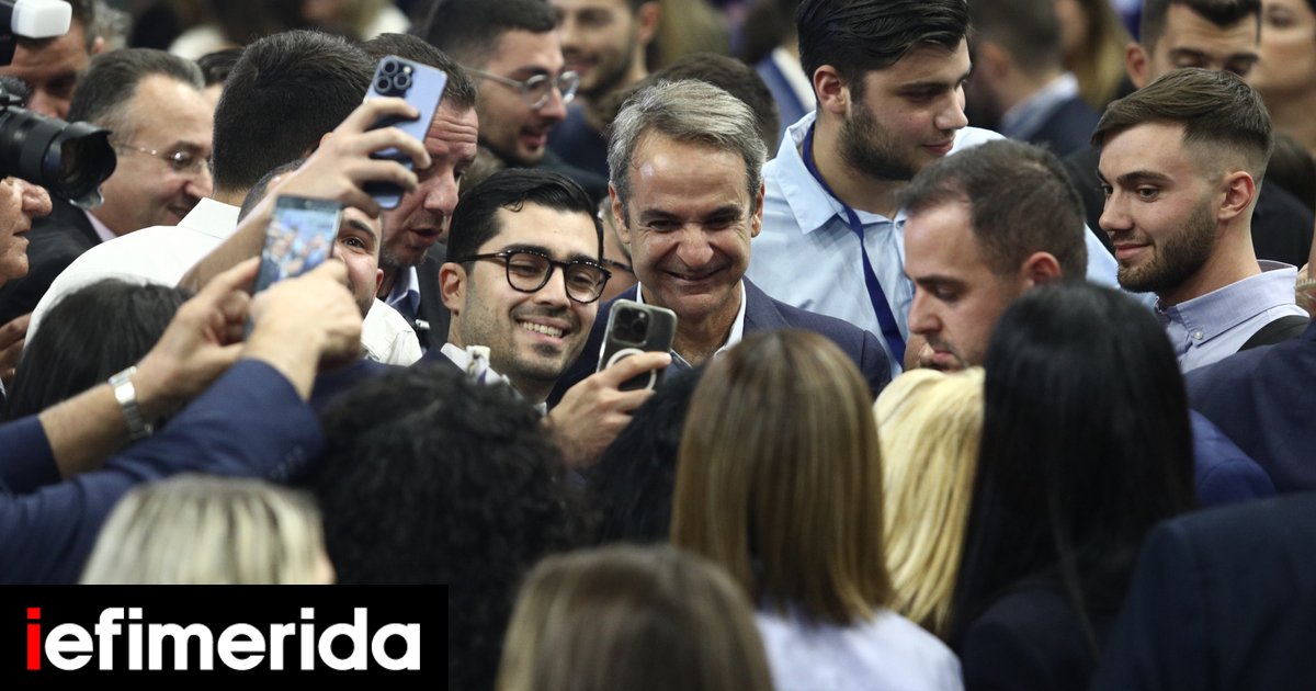 Απόψε το Συνέδριο της ΝΔ, με ομιλία Μητσοτάκη -Προετοιμασία για εκλογές, «να κλείσει κάθε χαραμάδα εσωστρέφειας»