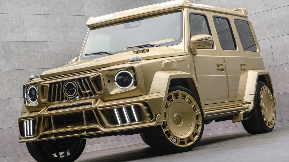 Η Mansory παρουσίασε τη χρυσή Mercedes-AMG G 63