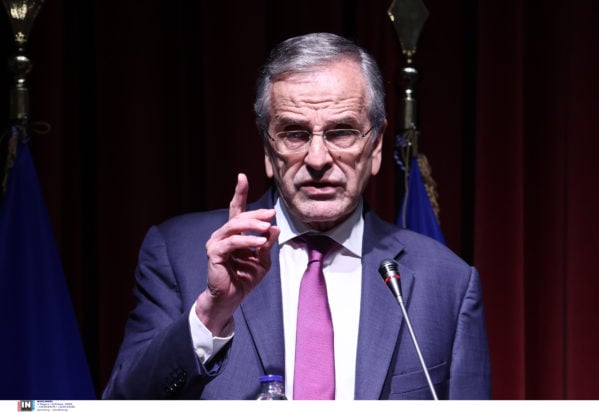«Θα τα πούμε το απόγευμα»: Δήλωση-γρίφος από τον Αντώνη Σαμαρά για το νέο κόμμα