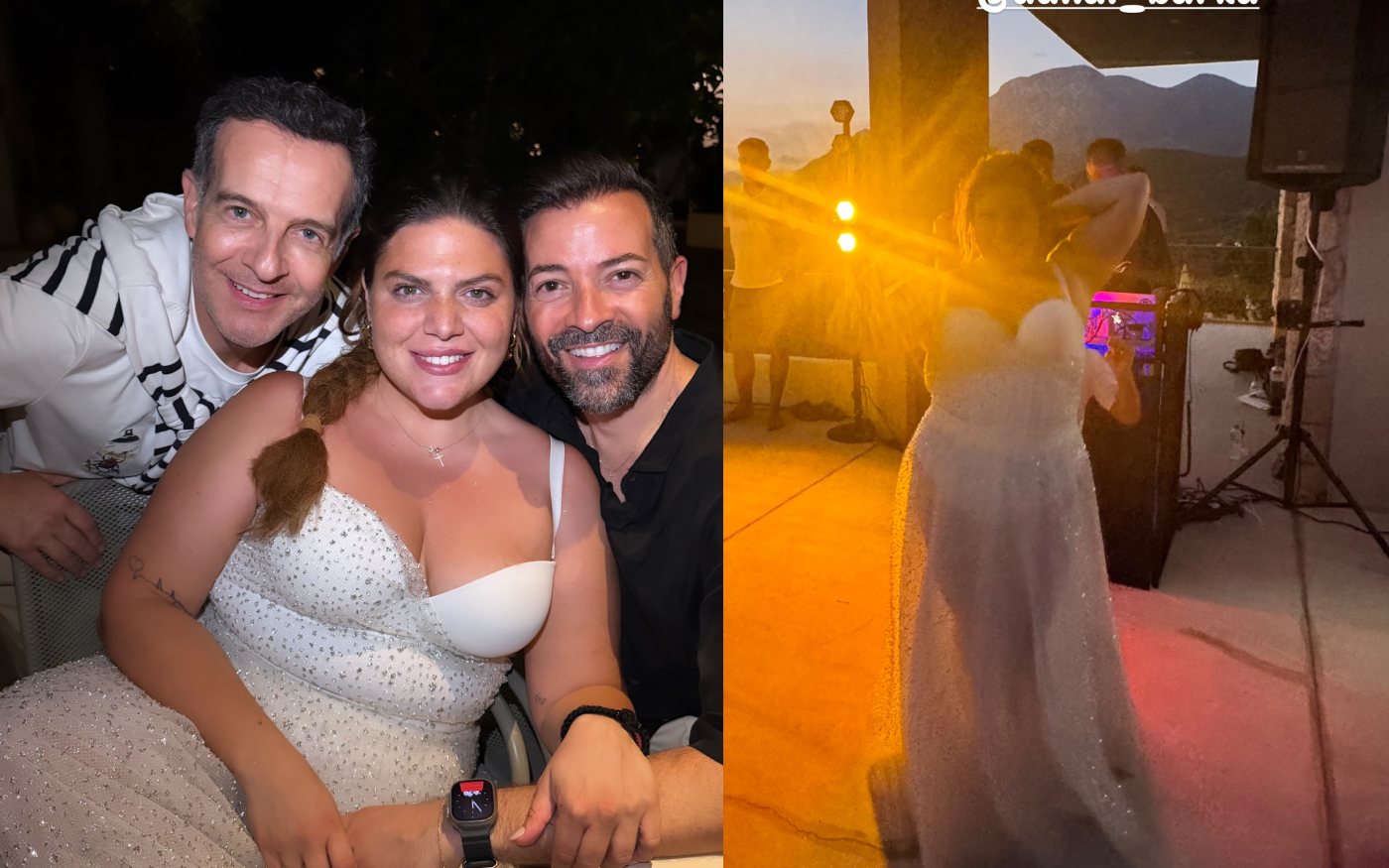 Δανάη Μπάρκα: Οι φωτογραφίες από το pre-wedding πάρτι