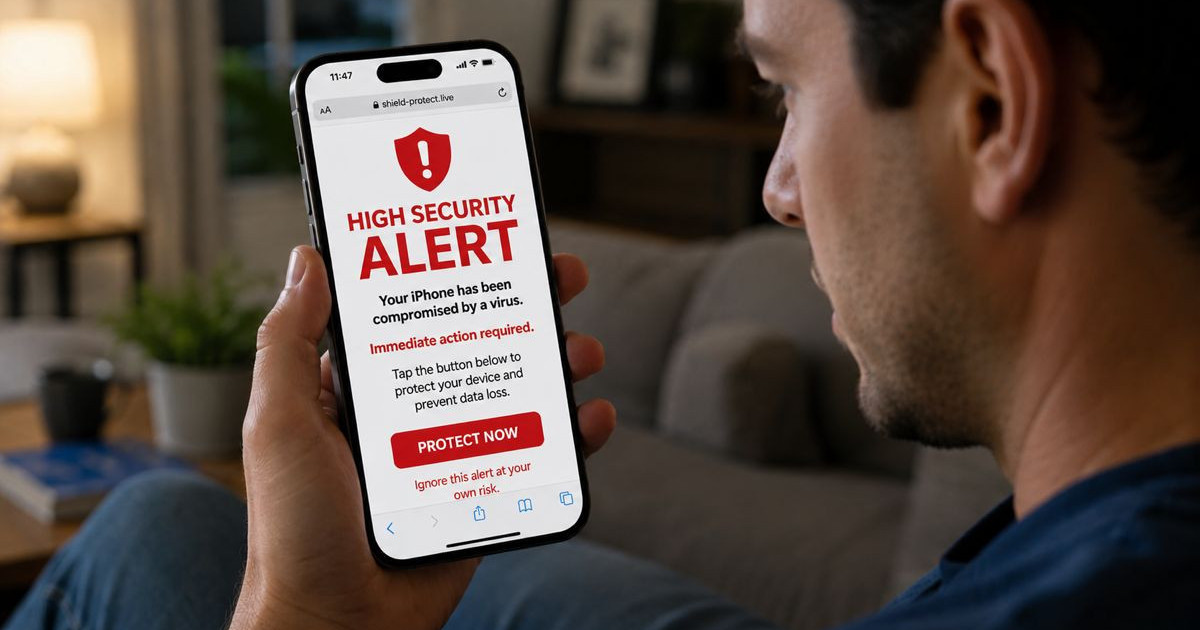 Απάτη «παγώνει» τα iPhone: Πώς να κλείσετε το fake μήνυμα ιού