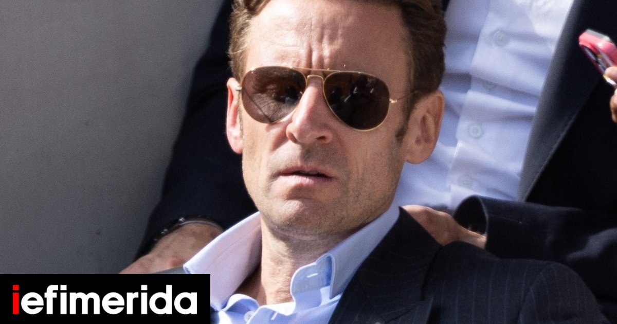 Η παρουσία που δεν πέρασε απαρατήρητη στο Rolland Garos: Ο αδελφός του Εμανουέλ Μακρόν, Λοράν, «σωσίας» του Γάλλου Προέδρου