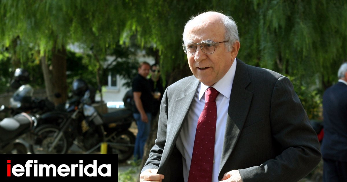 Πέθανε ο πρώην υπουργός Γιώργος Σουφλιάς, σε ηλικία 85 ετών