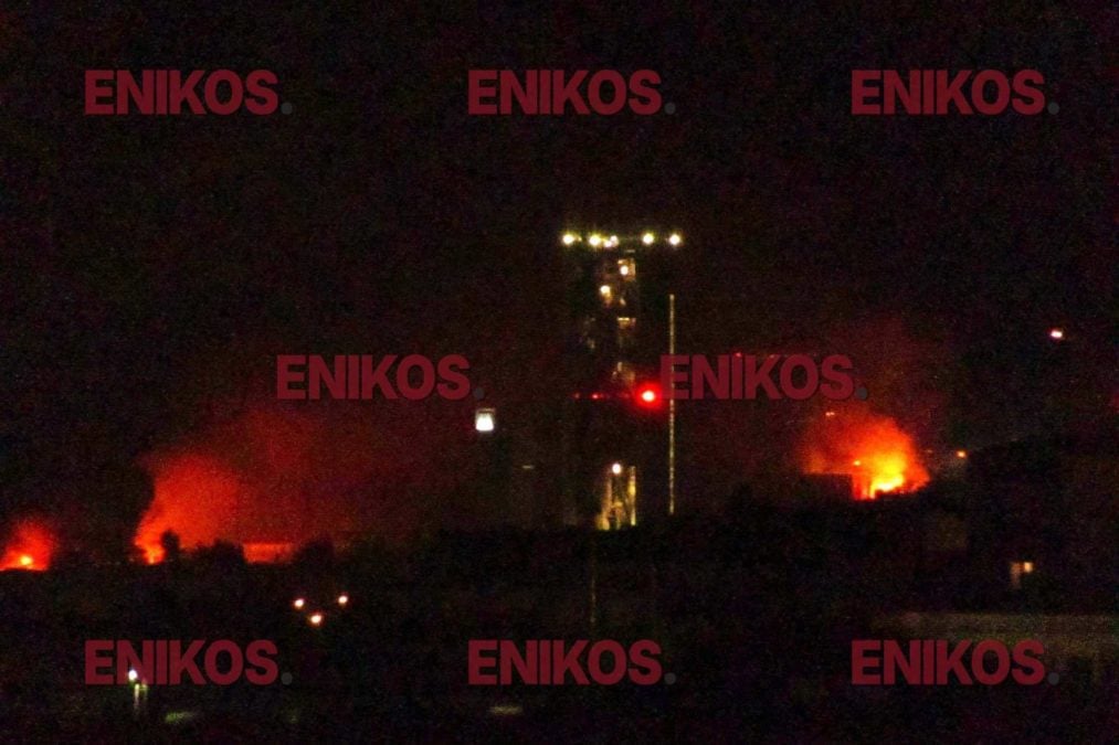 Φωτιά στο Ωραιόκαστρο: Έτσι φαίνεται η πύρινη κόλαση από την Ευκαρπία – ΦΩΤΟ αναγνώστη